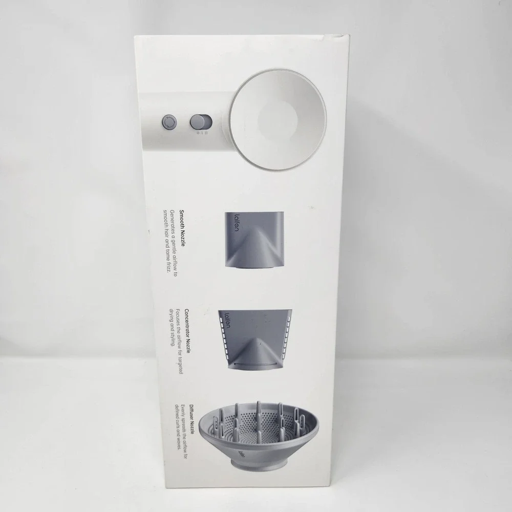 Laifen SE Hair Dryer (1) - Matte White - NEW,‎ open box,  three nozzles